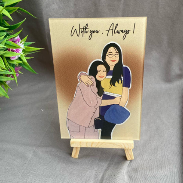 AP009 - Best Friend - Minimal illustration Frame