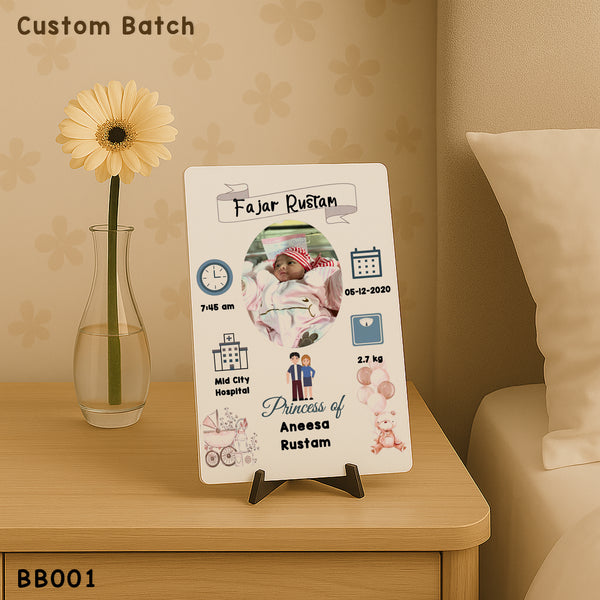 BB001 - Born Baby Frame