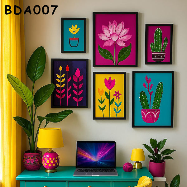 BDA007 - Set of 6 - Aesthetic Frames Bundle