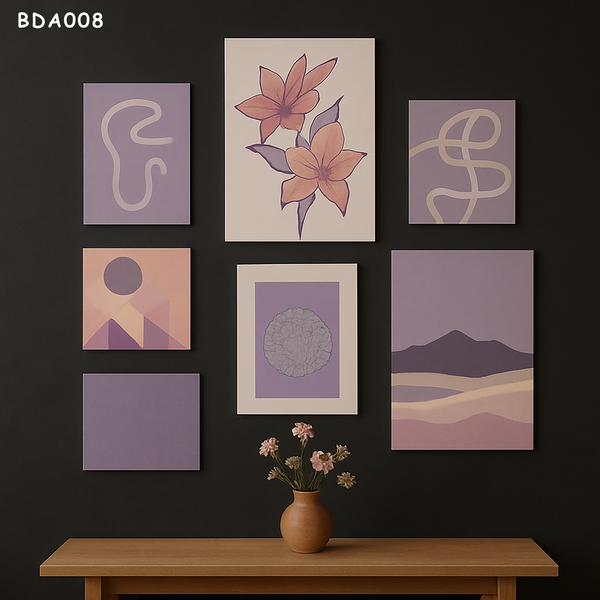 BDA008 - Set of 7 - Aesthetic Frames Bundle