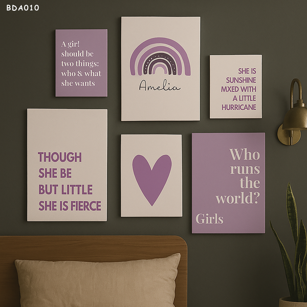 BDA010 - Set of 6 - Aesthetic Frames Bundle