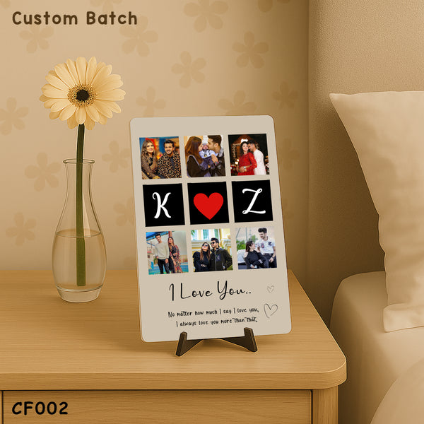 CF002 - I Love You - Couple Frame